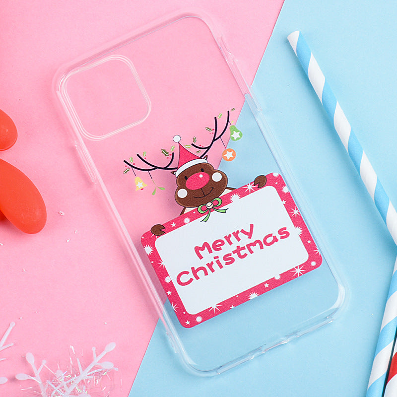 TPU Anti-drop Christmas Phone  Case  Shockproof For Iphone 11/11 Pro/11 Pro Max 04_iPhone 11 Pro