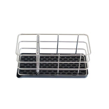 Last inn bildet i Galleri-visningsprogrammet, Drainer  Rack Stainless Steel Kitchen Sink Storage Rack Sponge Holder Kitchen Accessories White drip tray
