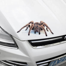 Cargar imagen en el visor de la galería, Unique 3D Animal Cartoon Design PVC Decals Car Funny Stickers Body Styling Decoration Sticker Black spider
