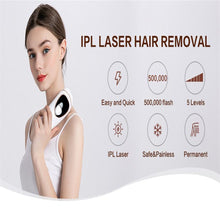 Lade das Bild in den Galerie-Viewer, Hair  Removal  Device Upgraded To 999,999 Flashes IPL Whole Body Face Epilator White
