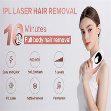 Lade das Bild in den Galerie-Viewer, Hair  Removal  Device Upgraded To 999,999 Flashes IPL Whole Body Face Epilator White
