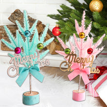 Load image into Gallery viewer, Christmas  Tree Decoration Creative Handmade Atmosphere Decoration Christmas Ornaments blue
