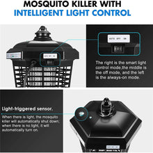 Load image into Gallery viewer, 4200v Powerful  Electric  Mosquito  Killer Indoor Outdoor Insect Trap Waterproof Mosquito Killer For Courtyard Home Black
