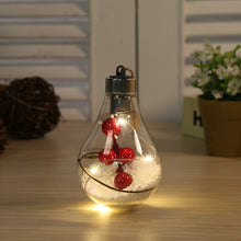 Carica l&#39;immagine nel visualizzatore di Gallery, Led Transparent Luminous Christmas  Ball Night Light Christmas Tree Decoration Pendant Style 3
