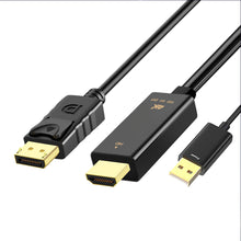 Carica l&#39;immagine nel visualizzatore di Gallery, Hdmi-compatible To Displayport Display Adapter With Usb Power Hdmi-compatible Male To DP Female Adapter 1.8m
