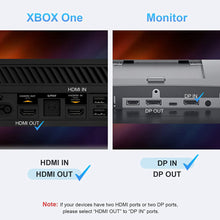 Cargar imagen en el visor de la galería, Hdmi-compatible To Displayport Display Adapter With Usb Power Hdmi-compatible Male To DP Female Adapter 1.8m
