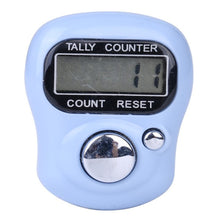 Load image into Gallery viewer, Digit Lcd Electronic Digital Display Finger  Ring Hand Tally Counter Gift random color
