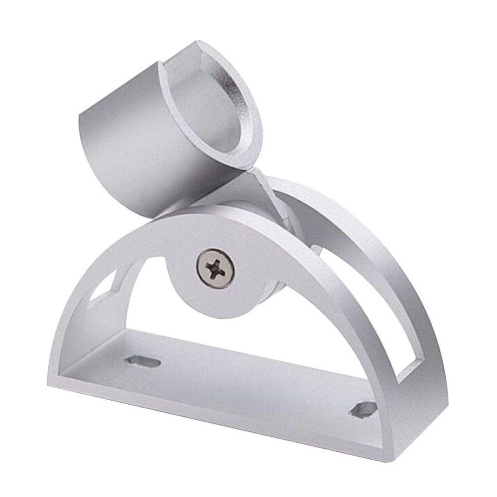 Adjustable Aluminum Shower Head Holder Shower Nozzle Fixing Stand Bathroom Accessories arc shape